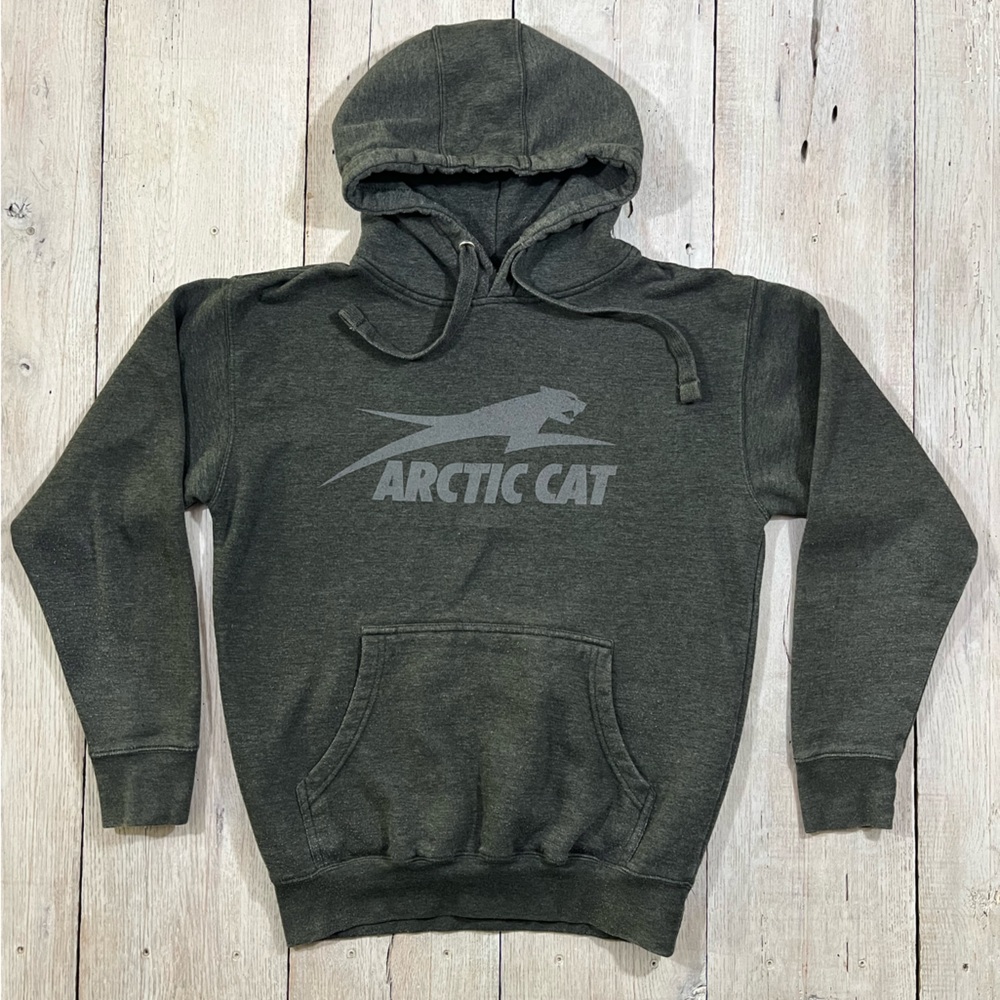 Arctic Cat Men's Charcoal Hoodie Size M